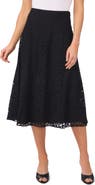 CeCe Floral Lace Skirt