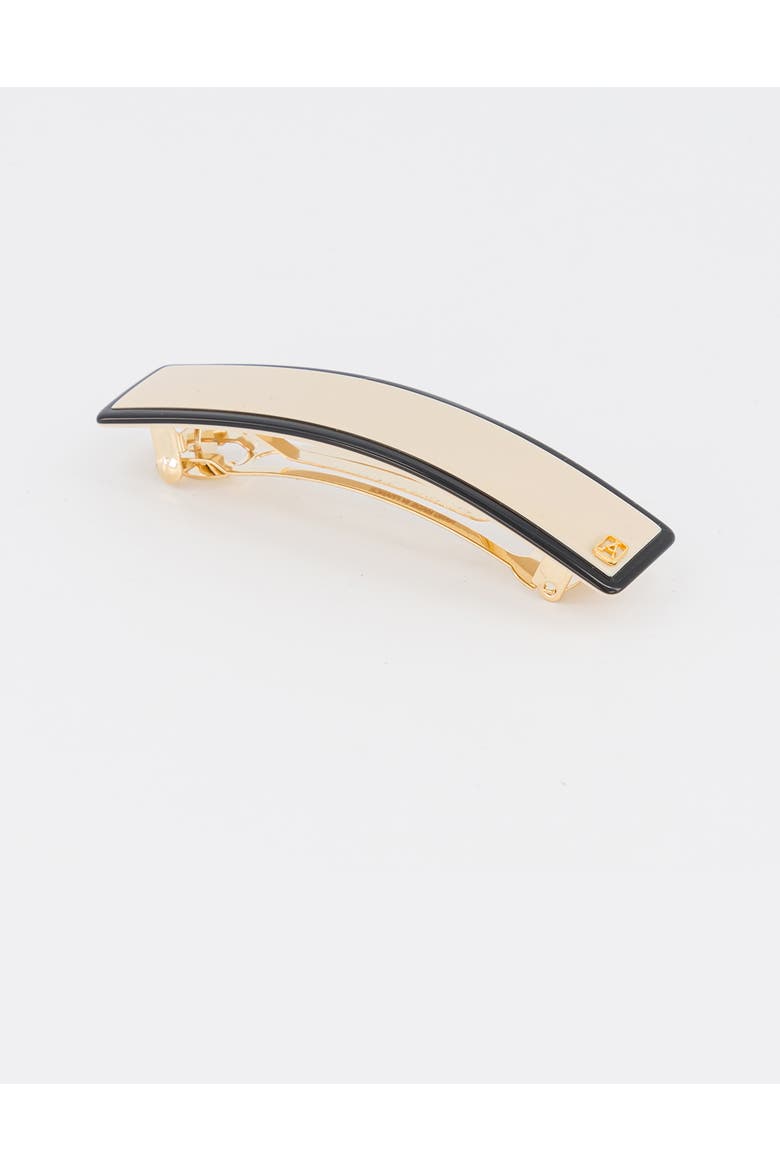 Saint Honore Acetate Barrette, Alternate, color, Beige