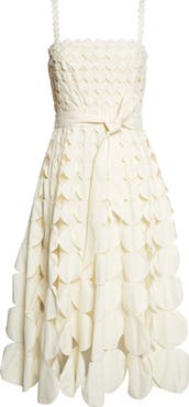 Reiss Gigi Cutout High Low Midi Dress