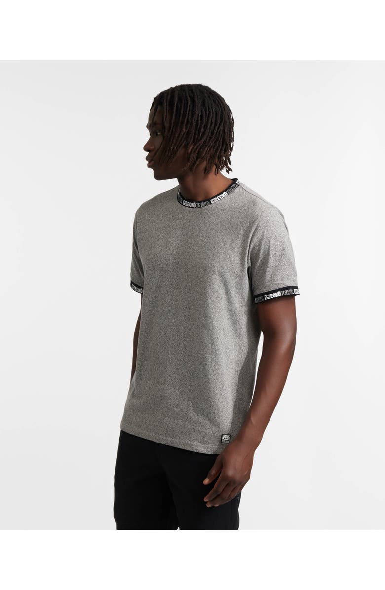Ecko Unltd. Database Short Sleeve Knit Tee, Alternate, color, Marled Grey