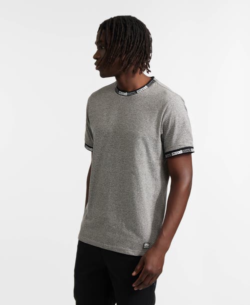 Ecko Unltd . Database Short Sleeve Knit Tee In Marled Grey