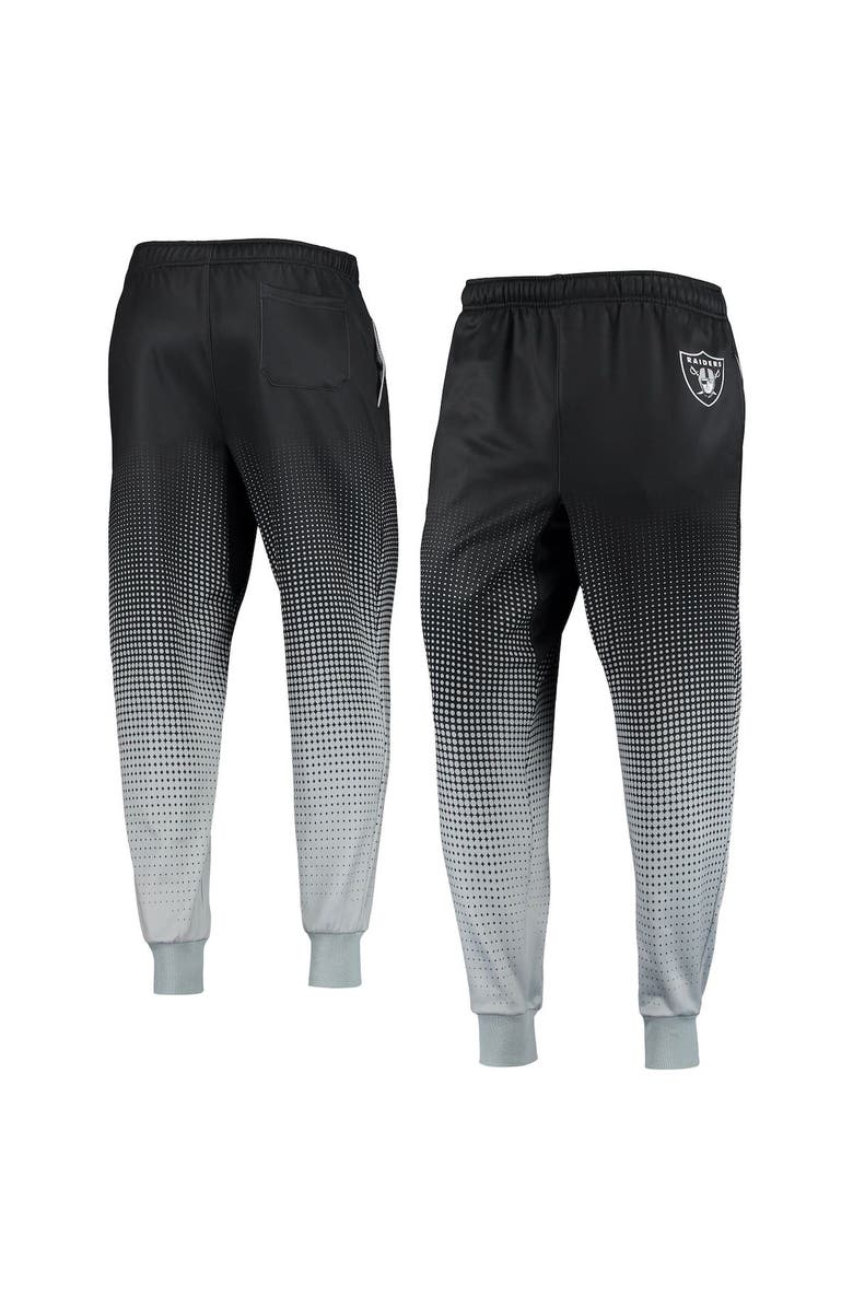 FOCO Men's FOCO Black Las Vegas Raiders Gradient Jogger Pants, Alternate, color, 