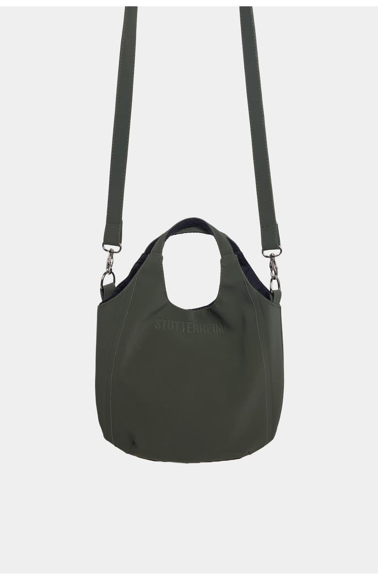 Stutterheim Svea Mini Hand Bag, Main, color, Green
