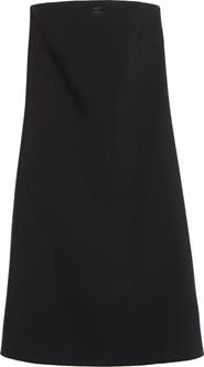 Courrèges Bustier Lingerie Strapless Jersey Minidress