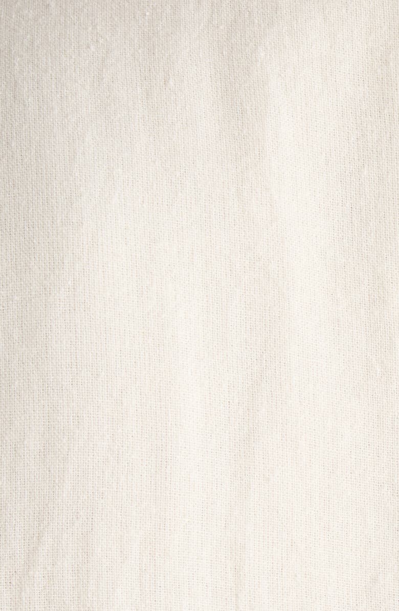 Isabel Marant Fiosa Embroidered Silk Top, Alternate, color, Ecru