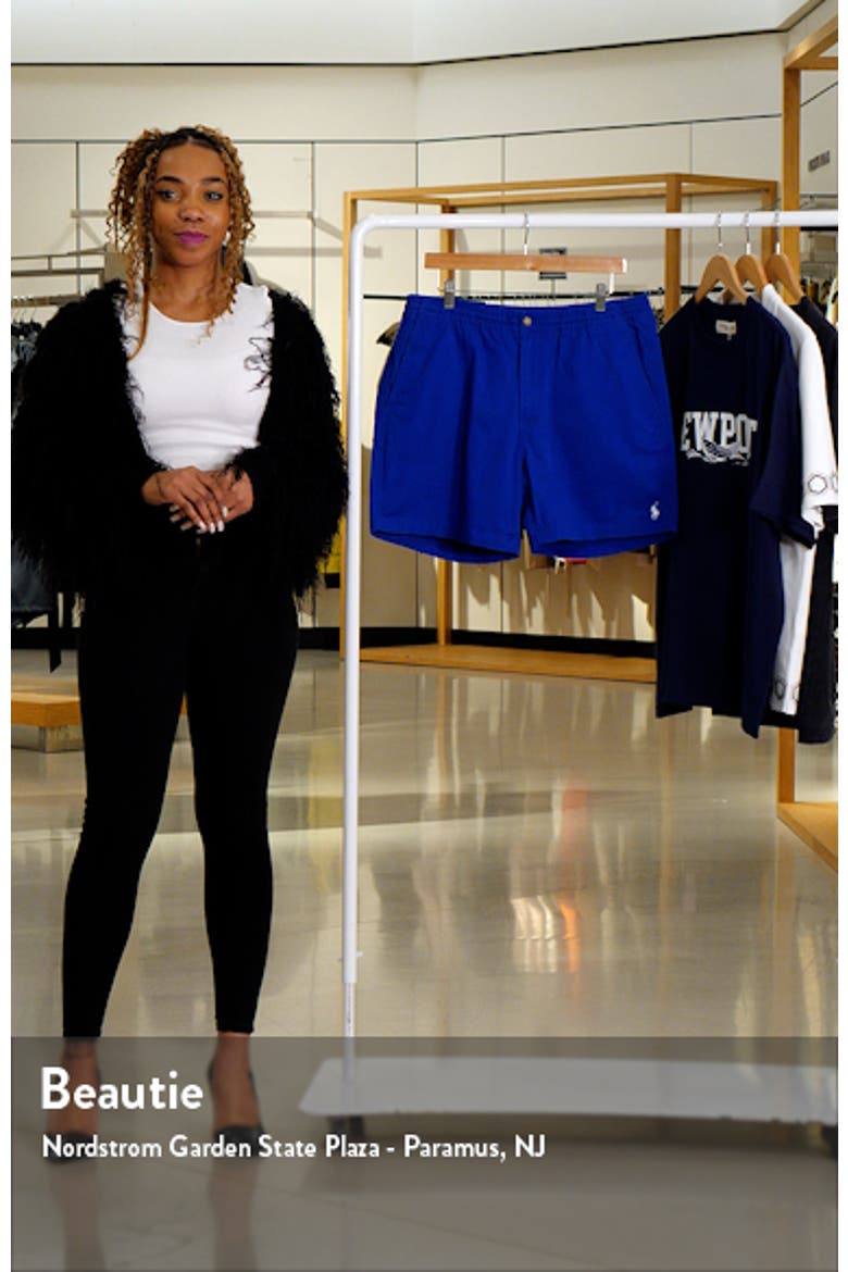 Prepster Flat Front Stretch Cotton Twill Shorts video