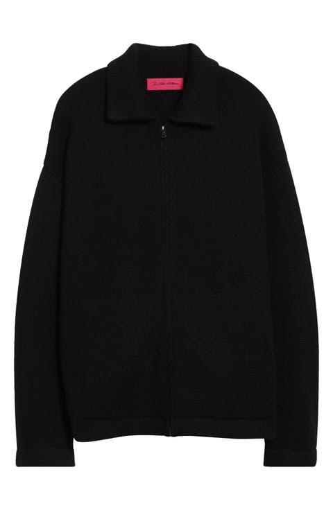 Hunter Cashmere Zip Cardigan