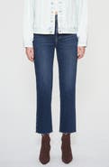 Bayeas Linda High Waist Ankle Slim Straight Leg Jeans