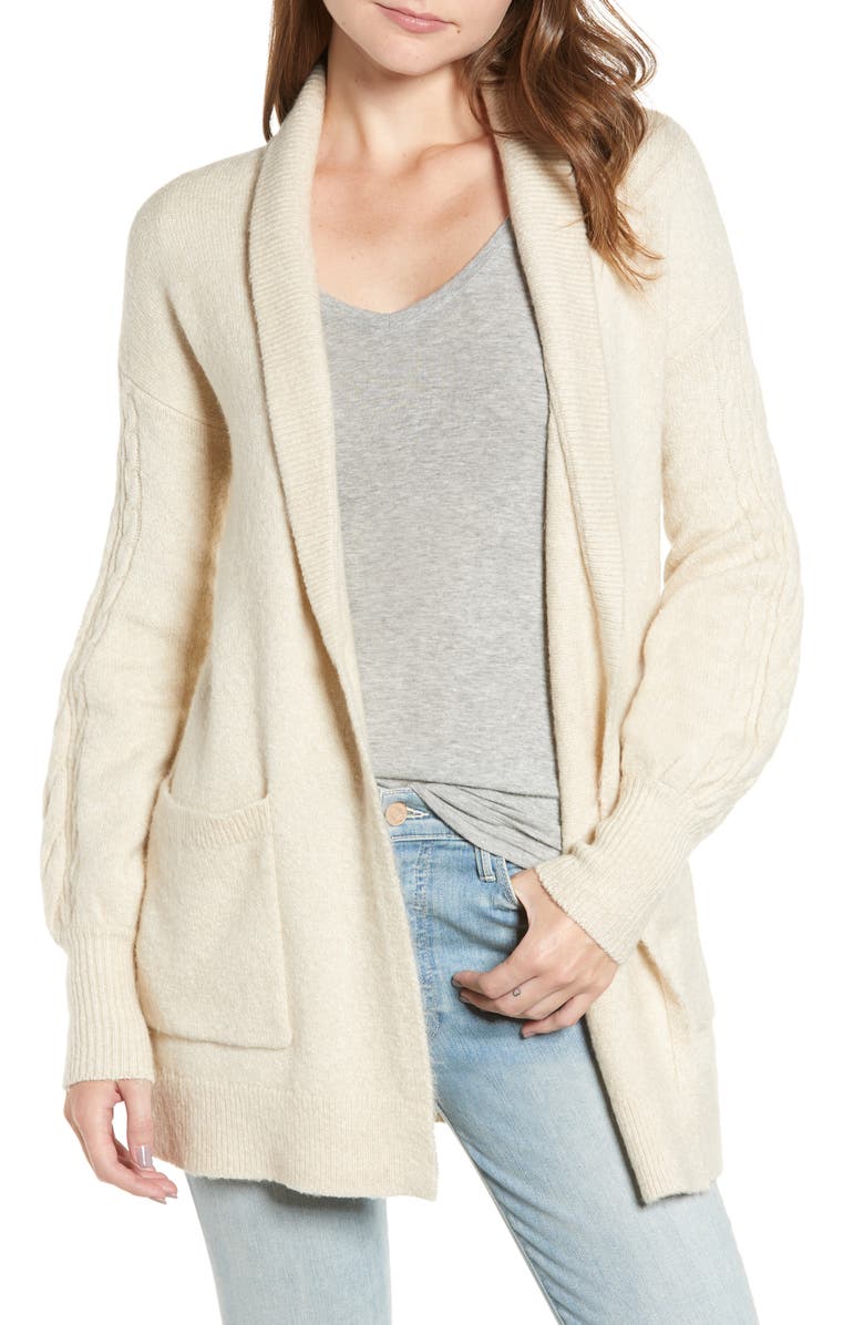 Hinge Longline Cardigan, Main, color, 