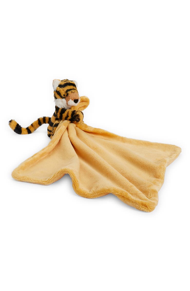 Jellycat Tiger Soother Blanket, Main, color, 