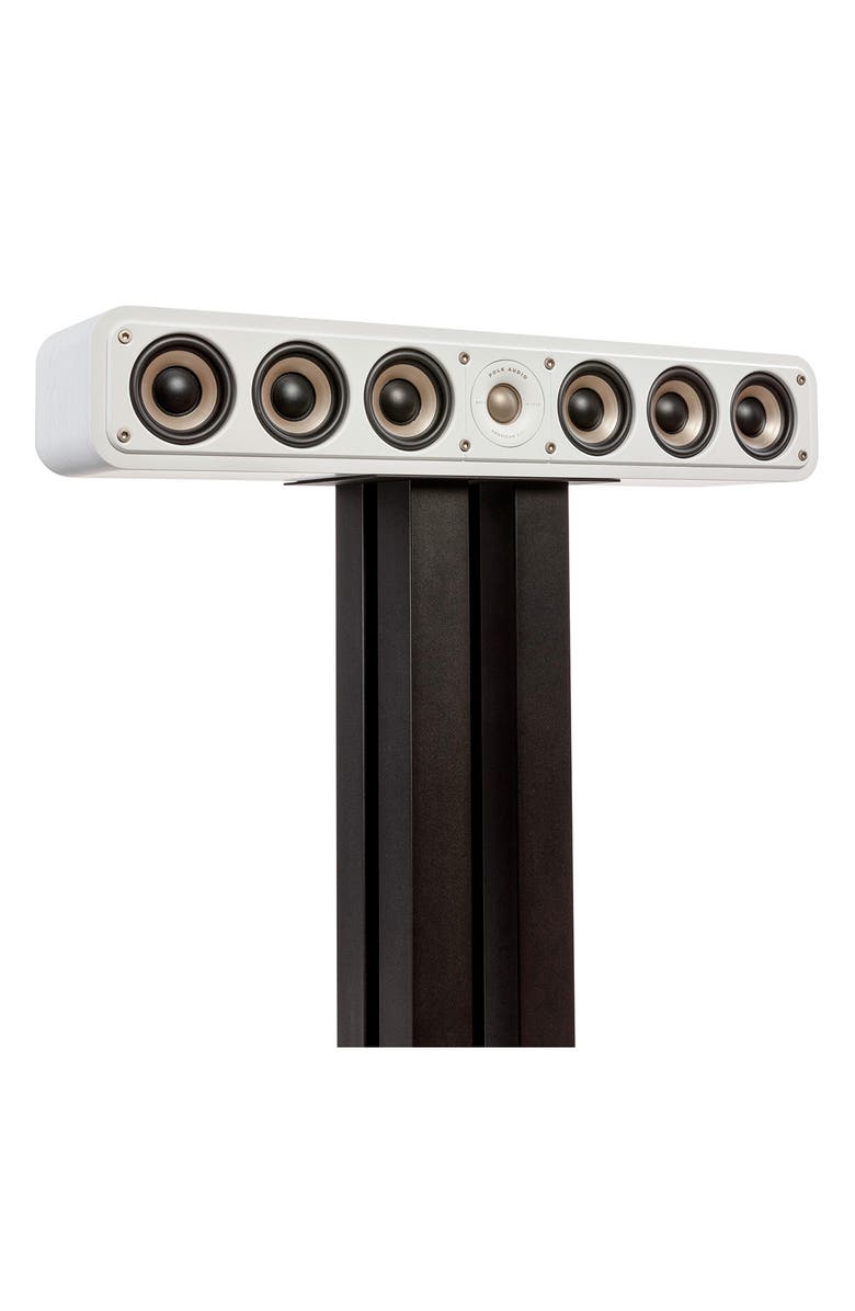 Polk Audio Signature Elite ES35 Slim Center Channel Speaker, Alternate, color, White