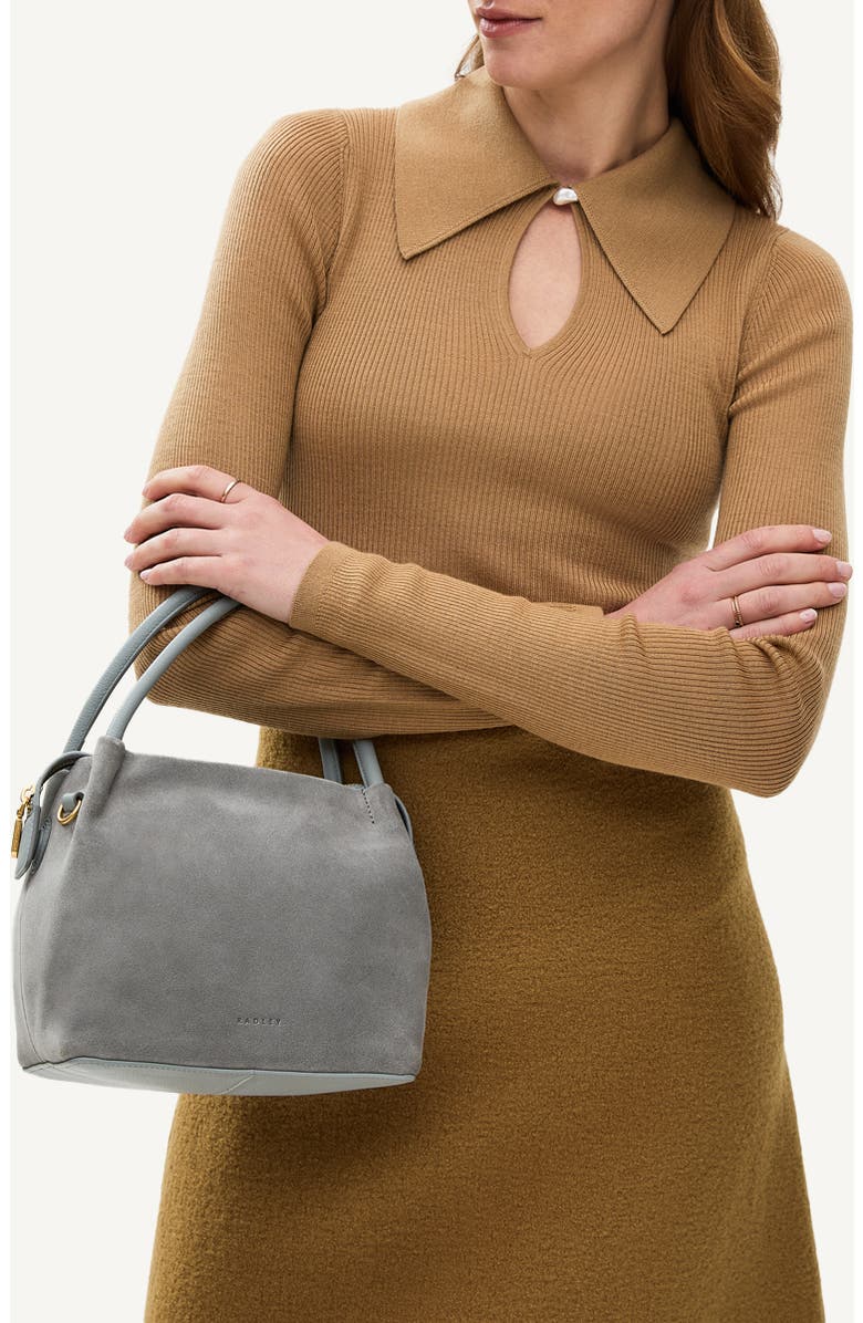 Radley Ivydale Road - Suede Small Ziptop Crossbody Bag, Alternate, color,