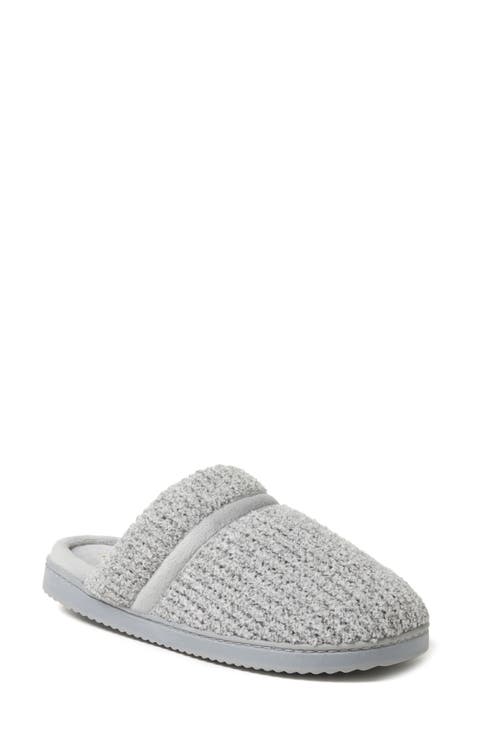 Serena Marled Chenille Scuff House Slipper