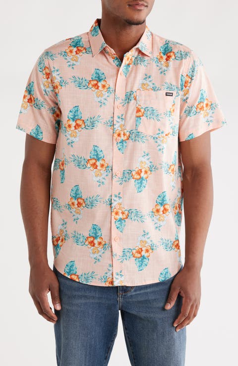 Congo Regular Fit Short Sleeve Button-Up Shirt