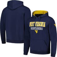 COLOSSEUM Men's Colosseum Navy West Virginia Mountaineers Sunrise Pullover Hoodie