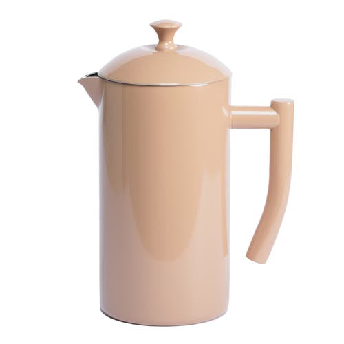 FRIELING Double-Walled Stainless Steel French Press Coffee Maker, 34 fl oz in Sandstone 