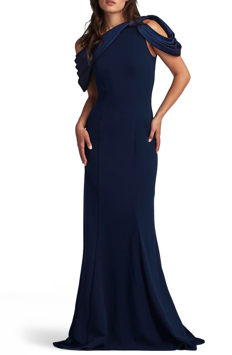 Tadashi Shoji One-Shoulder Mermaid Gown, Alternate, color, 
