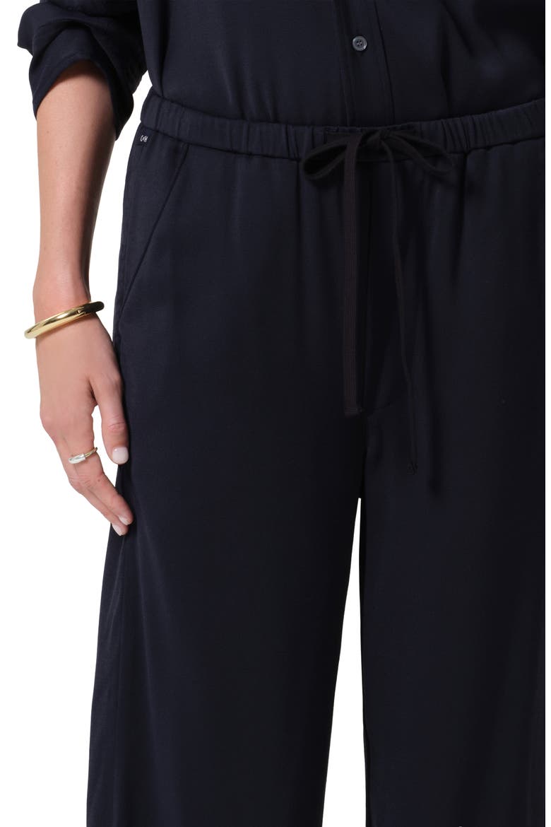 Bubble Drawstring Joggers, Alternate, color, NAVY