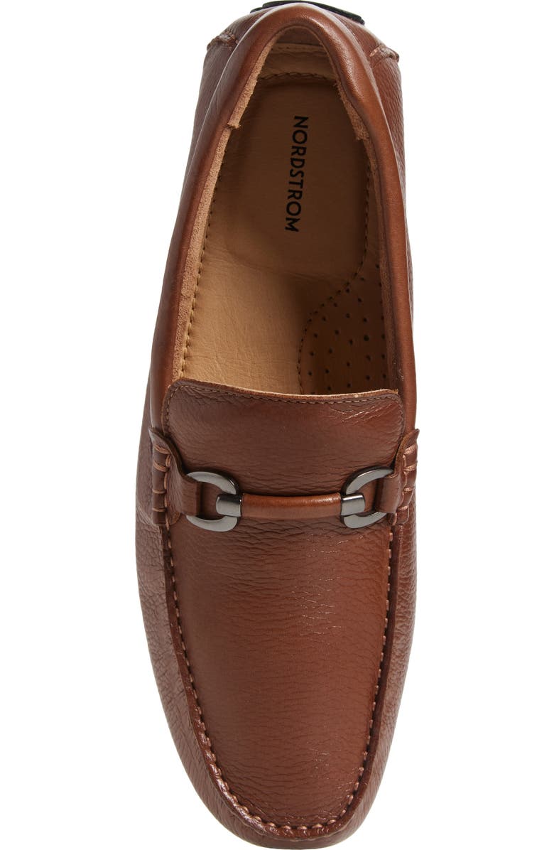 Nordstrom Collin Bit Driving Loafer, Alternate, color, Brown Mink