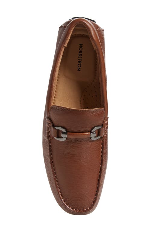 Nordstrom Collin Bit Driving Loafer In Brown Mink
