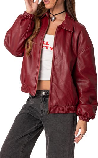 Halley Faux Leather Jacket