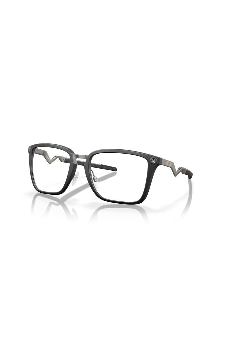 54mm Rectangle optical glasses, Main, color, Black