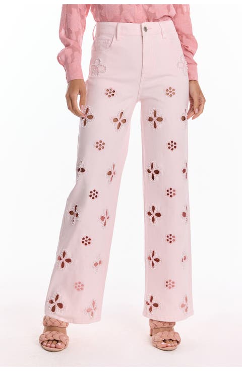 Kaia Pearl High Rise Jean Petite