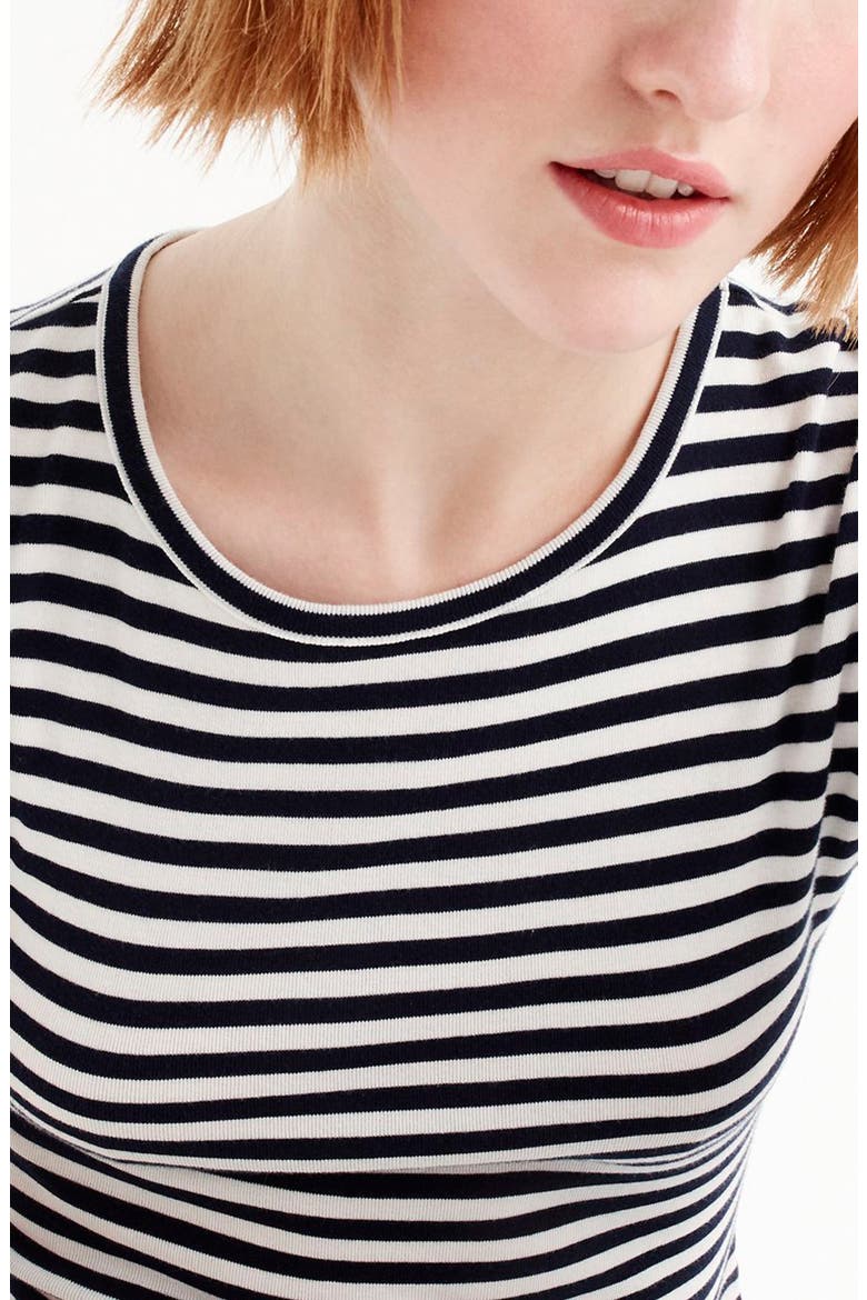 New Perfect Fit Tee, Alternate, color, CANDY STRIPE RAINBOW