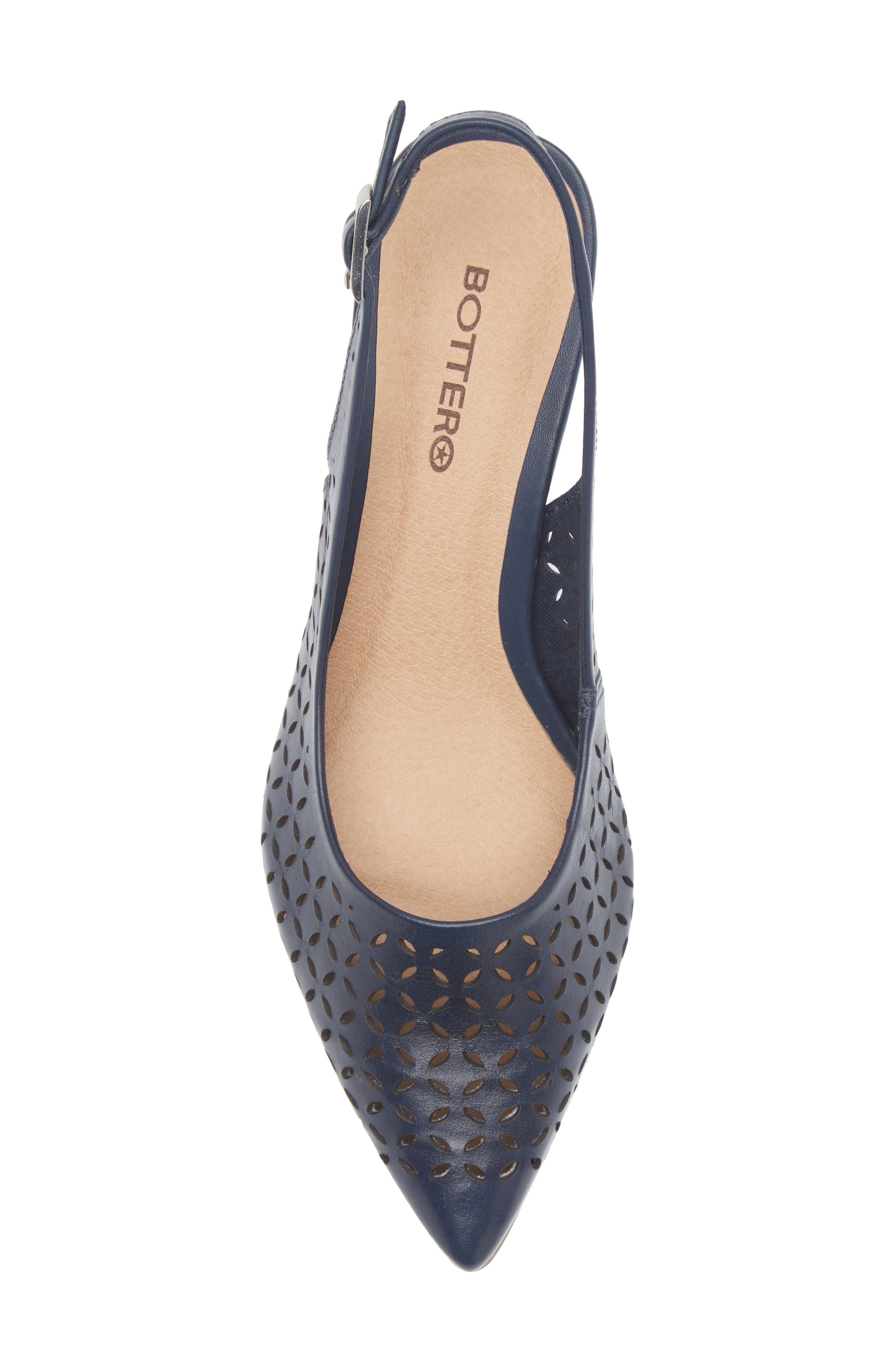 Janet Slingback Pointed Toe Pump, Alternate, color, MARINHO 24