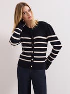 Phase Eight Grace Button-Front Round Neck Cardigan