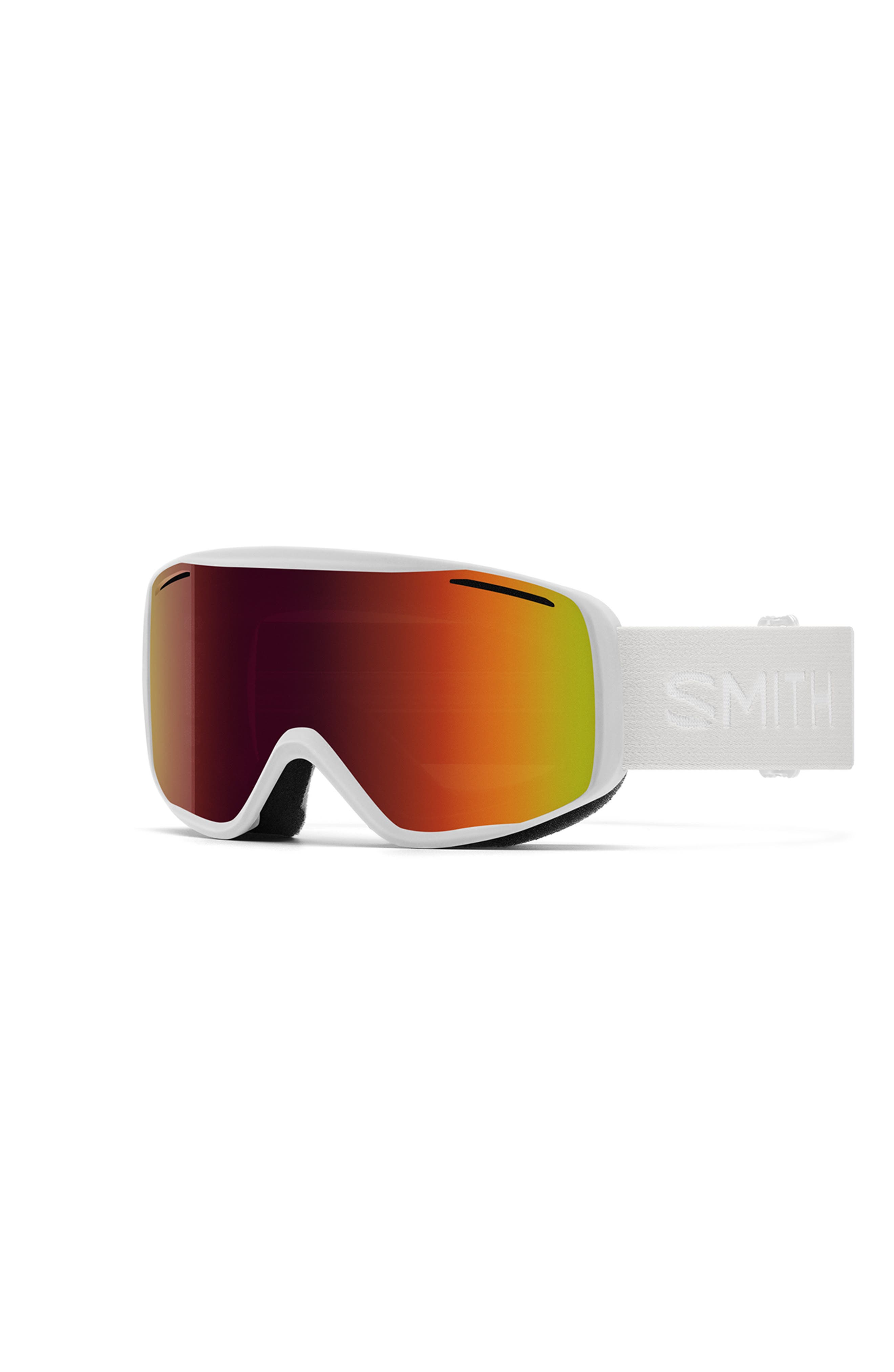 WHITE / RED SOL-X MIRROR