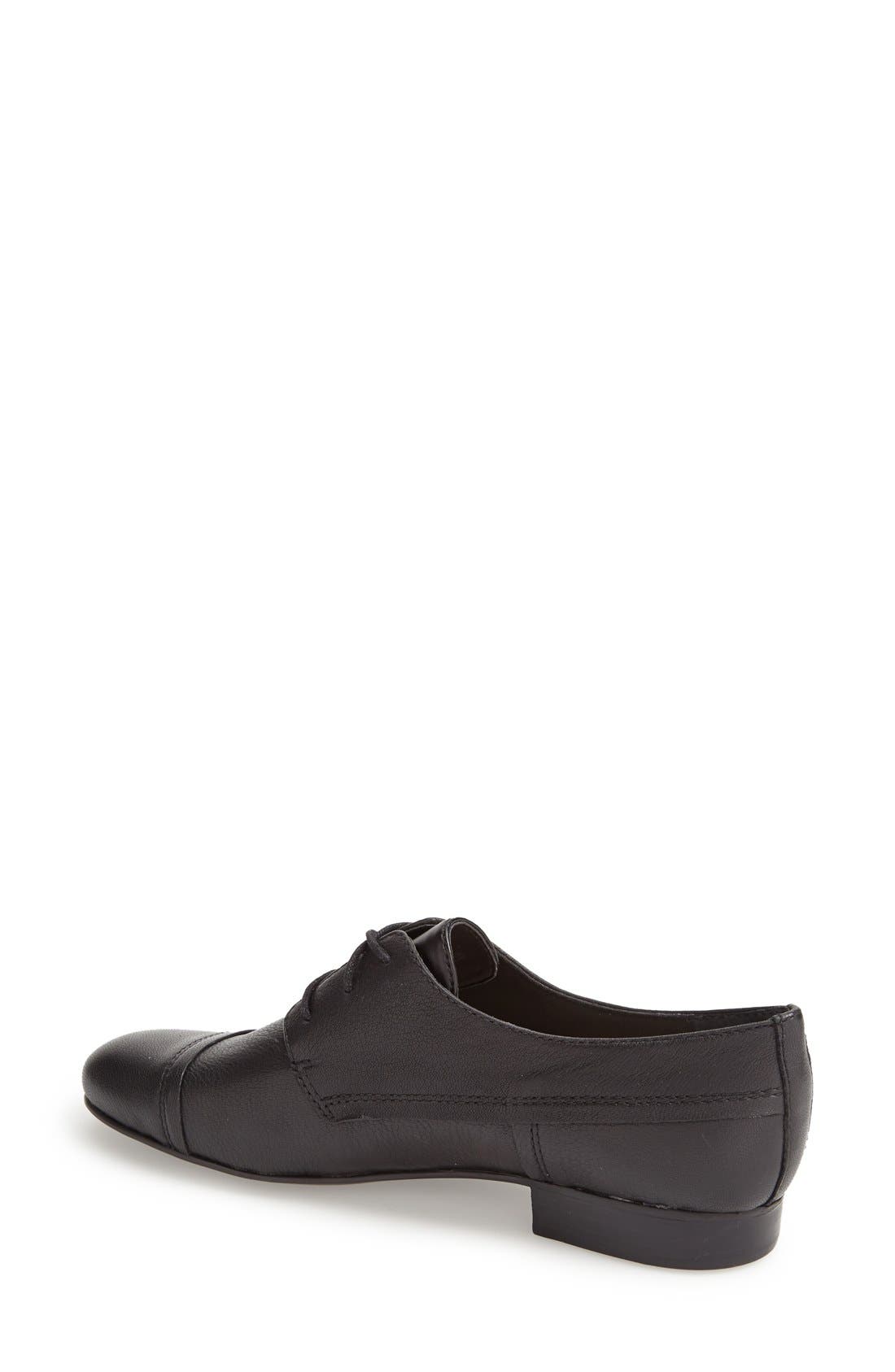 'Alicia' Oxford, Alternate, color, BLACK