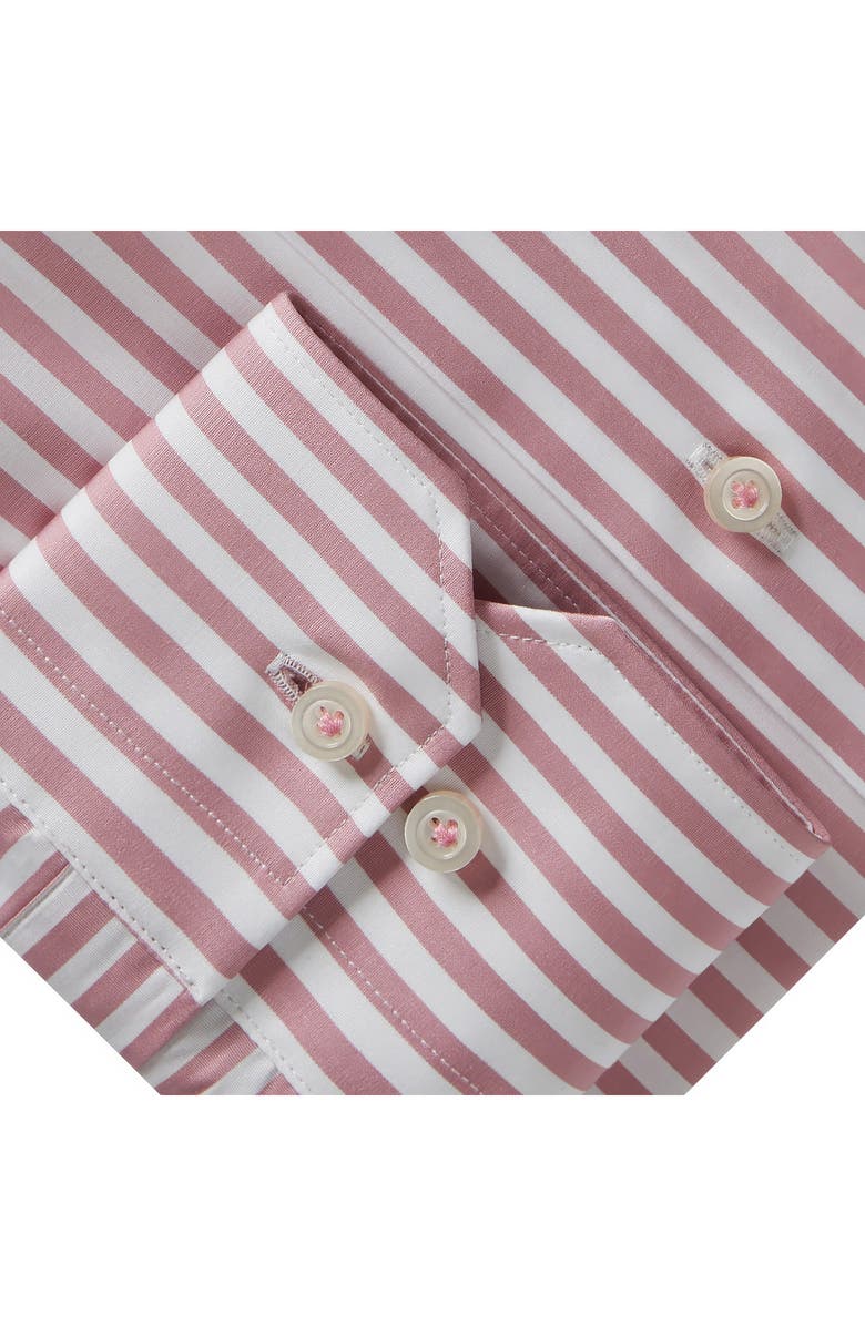 Emanuel Berg Slim Fit Poplin Sport Shirt, Alternate, color, Pink