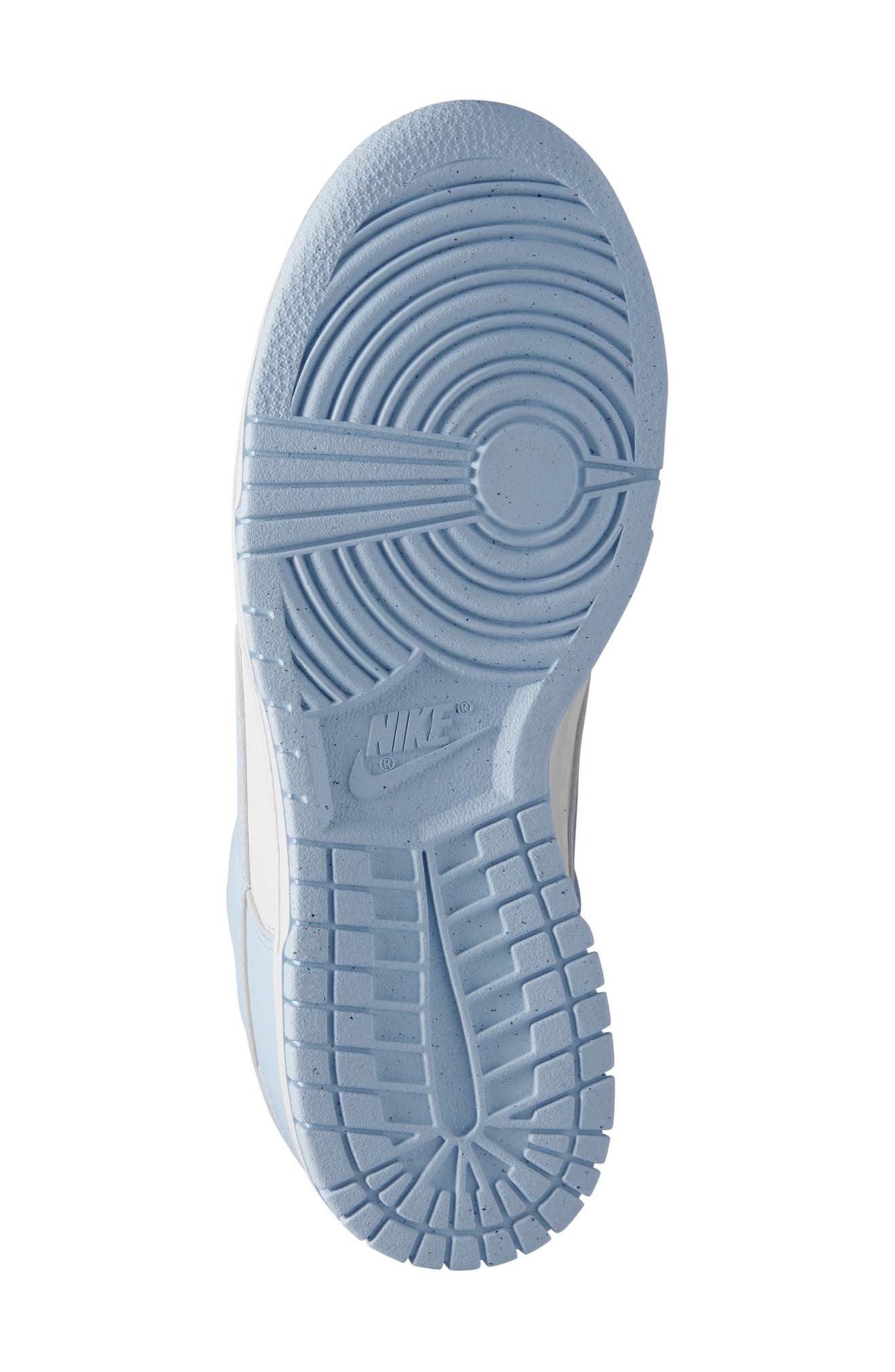 Dunk Low Next Nature Sneaker, Alternate, color, WHITE/ BLUE TINT