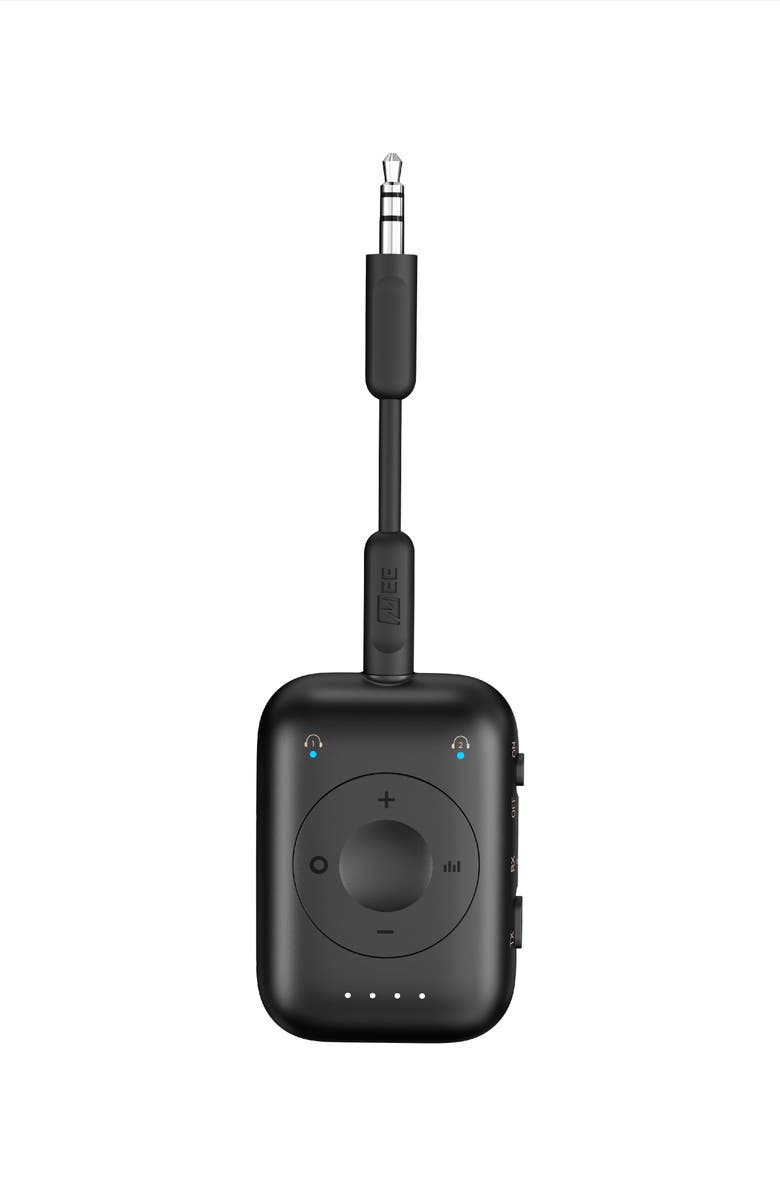 MEE audio Connect Air Pro 2-in-1 Bluetooth Wireless Audio Transmitter & Receiver, Alternate, color, Black