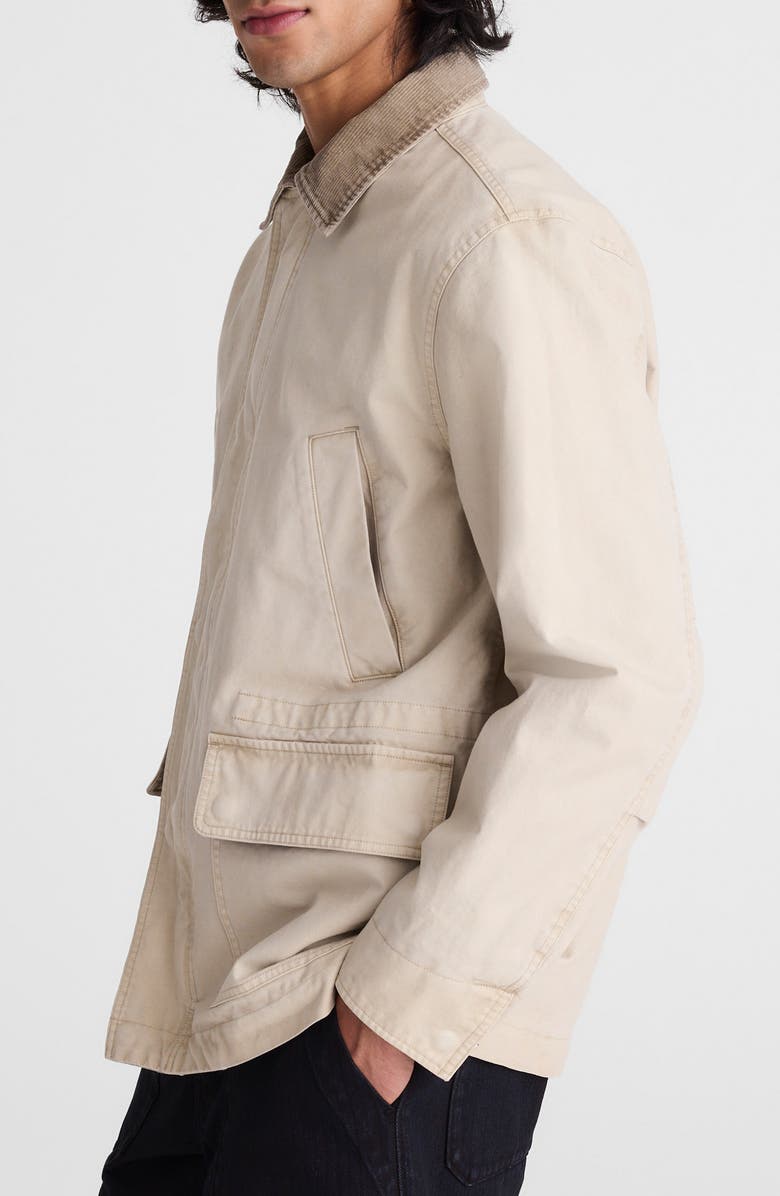 Madewell Canvas Field Jacket, Alternate, color, Sunfaded Sage