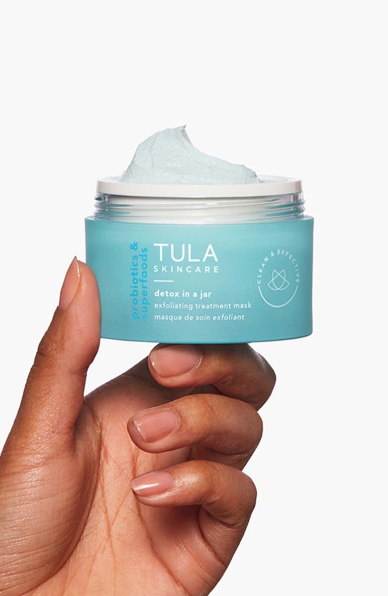 TULA Skincare Detox In A Jar Exfoliating Treatment Face Mask, Alternate, color,