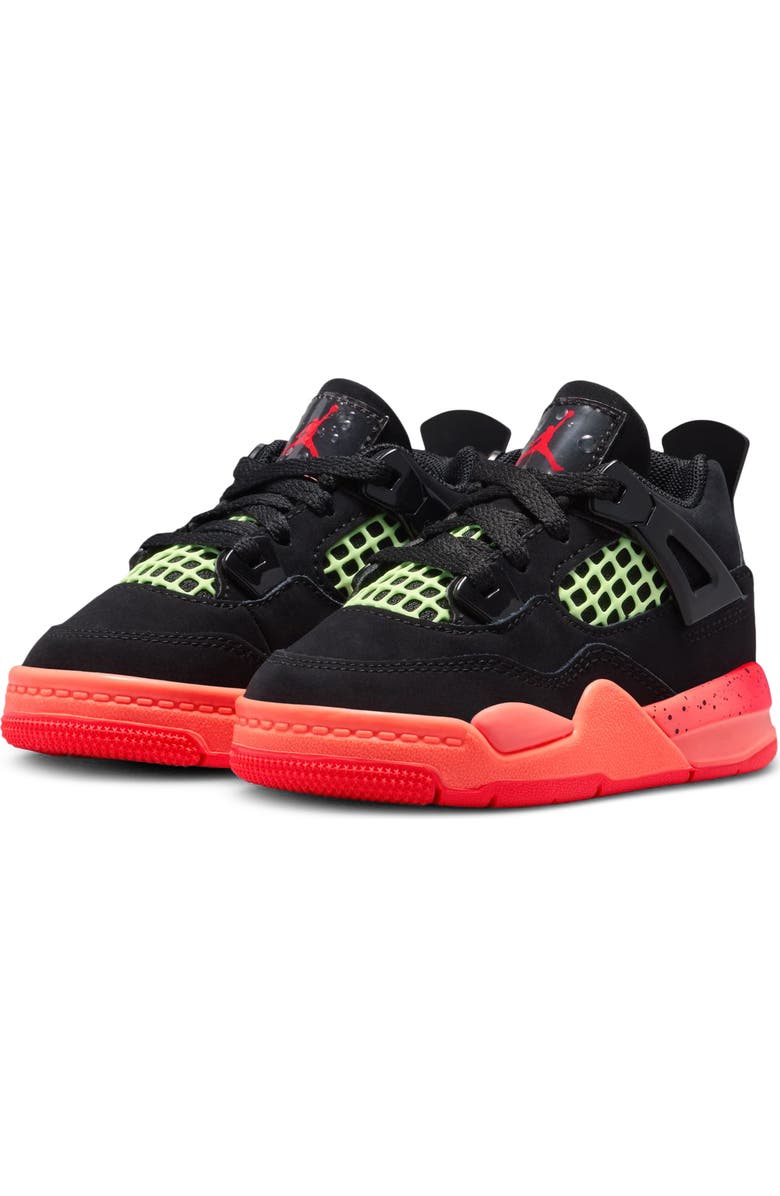 Jordan Kids' Air Jordan 4 Retro Basketball Sneaker, Main, color,