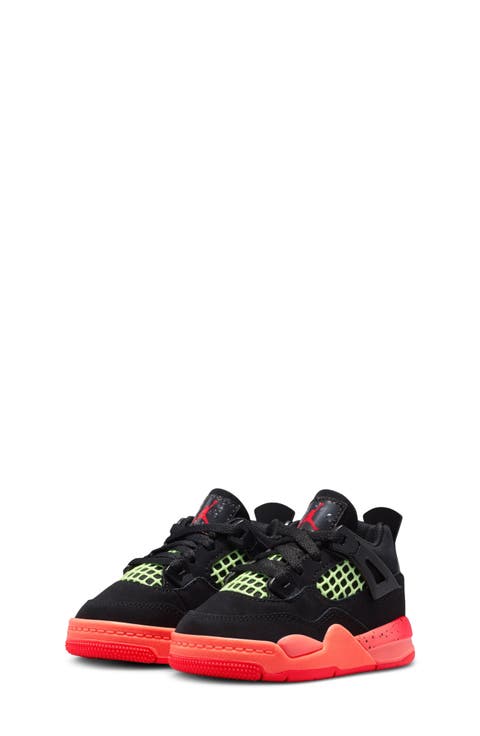 Kids' Air Jordan 4 Retro Basketball Sneaker (Baby, Walker, Toddler, Little Kid & Big Kid)