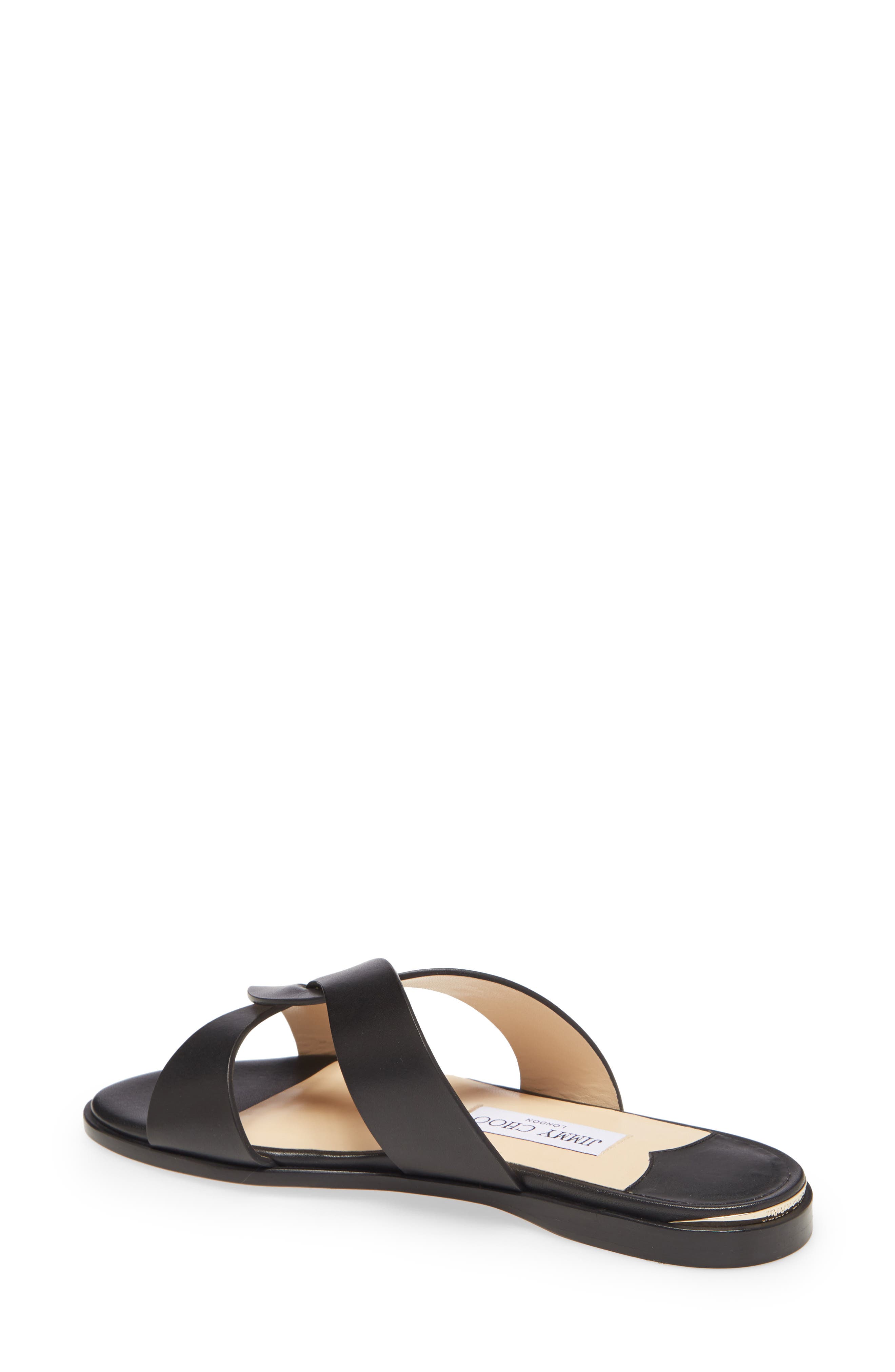 Jimmy Choo Atia Flat Sandal, Alternate, color, 