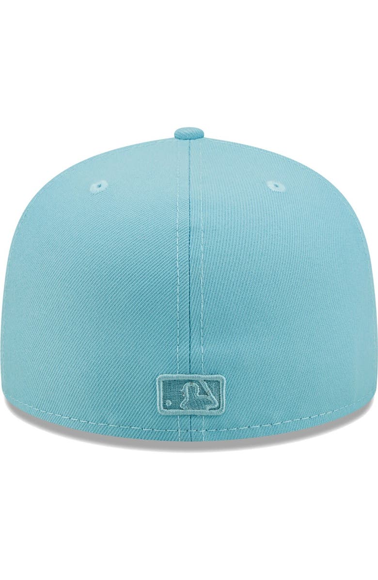 New Era Men's New Era Light Blue Los Angeles Dodgers Color Pack 59FIFTY Fitted Hat, Alternate, color, 