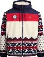 Polo Ralph Lauren Team USA Hybrid Fleece Zip Hoodie
