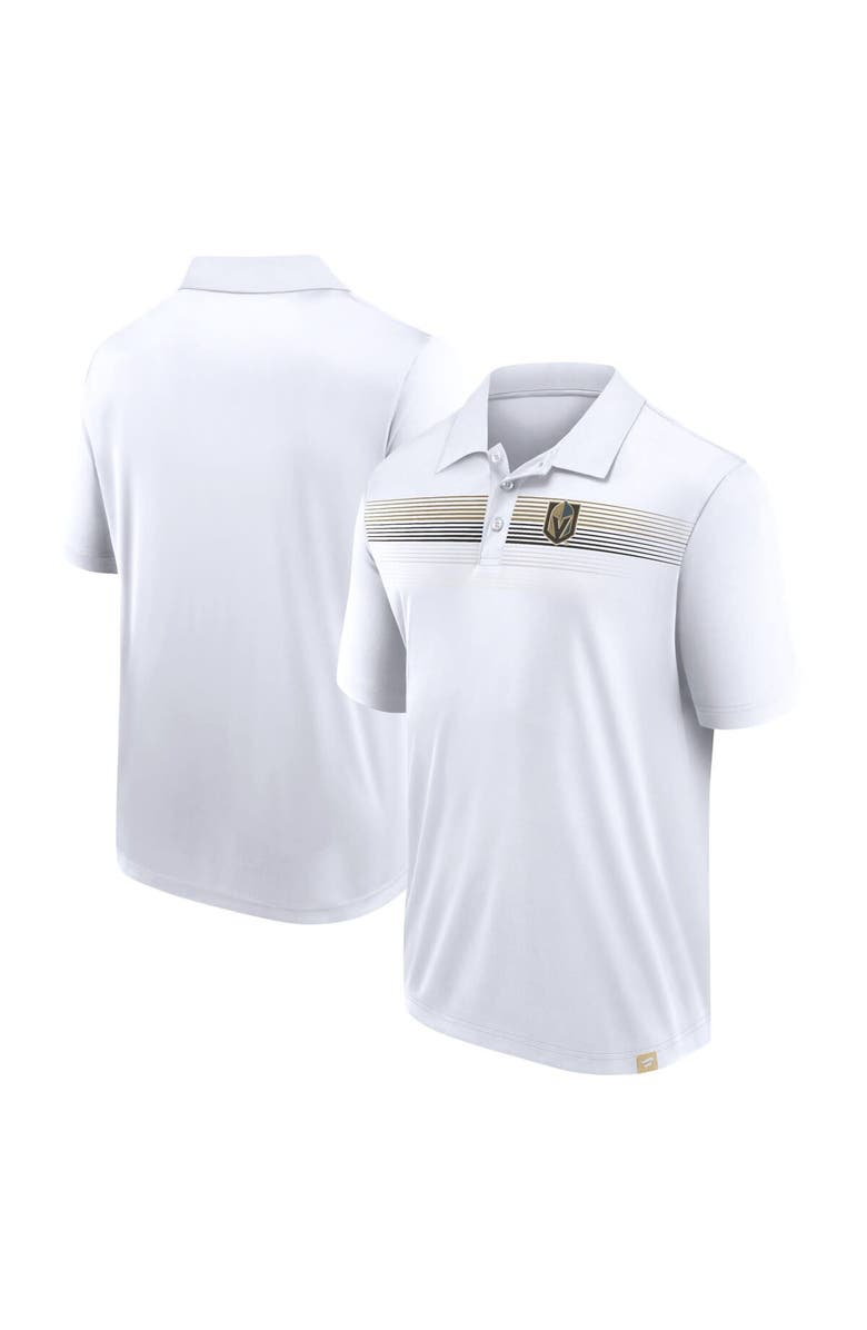 FANATICS Men's Fanatics Branded White Vegas Golden Knights Victory For Us Interlock Polo, Main, color, 