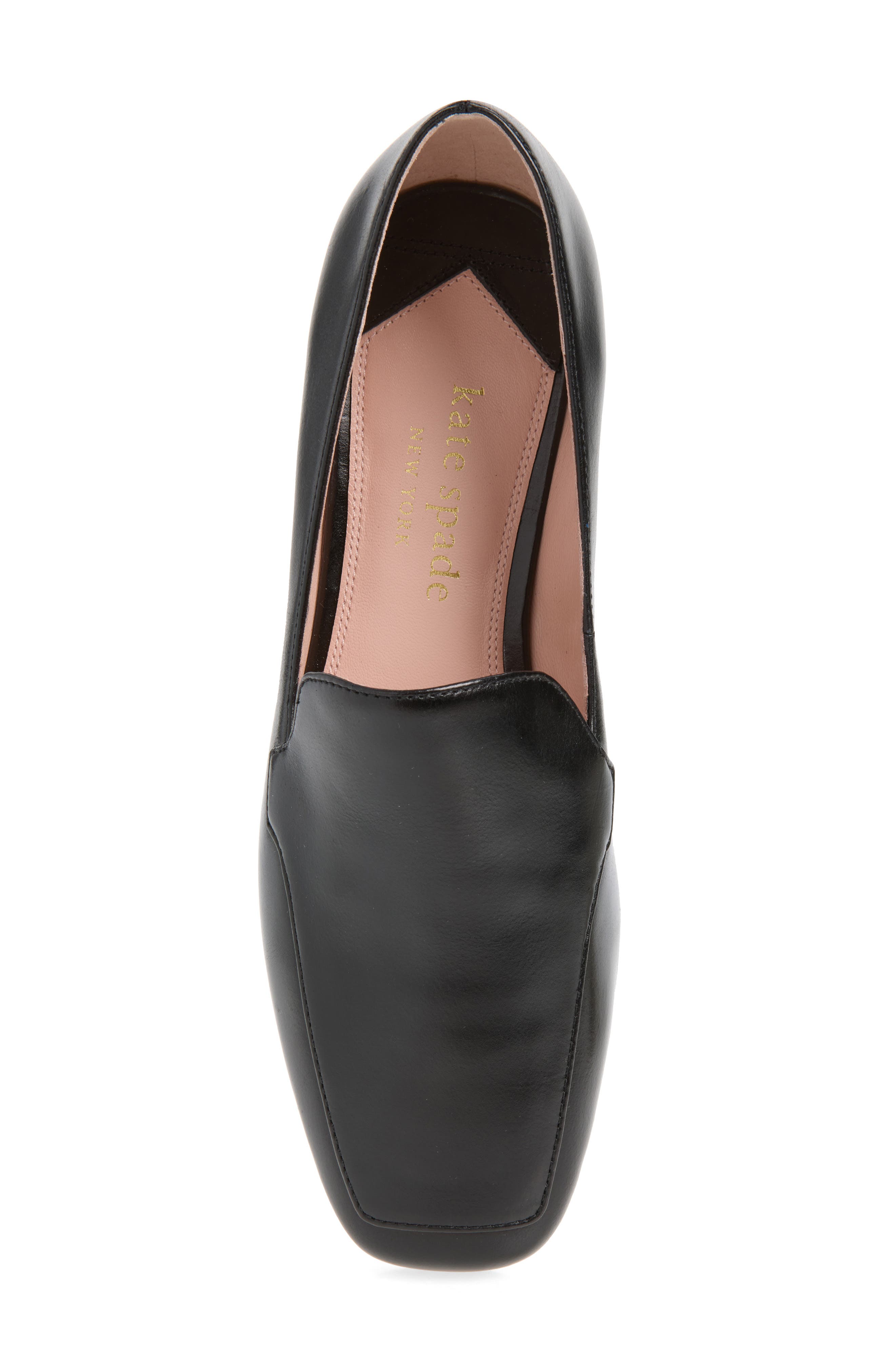 merritt loafer, Alternate, color, BLACK