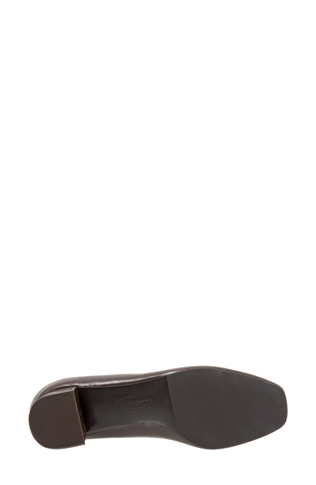 Lola Pump, Alternate, color, DARK BROWN LEATHER