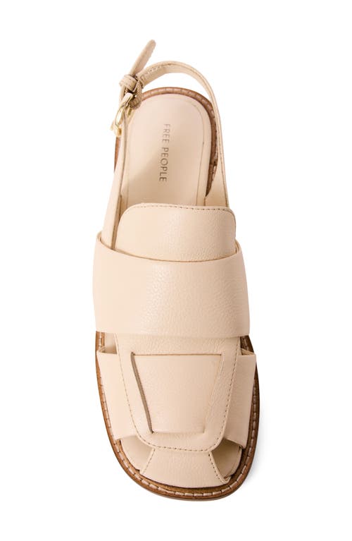 Free People Libby Slingback Sandal In Chalk