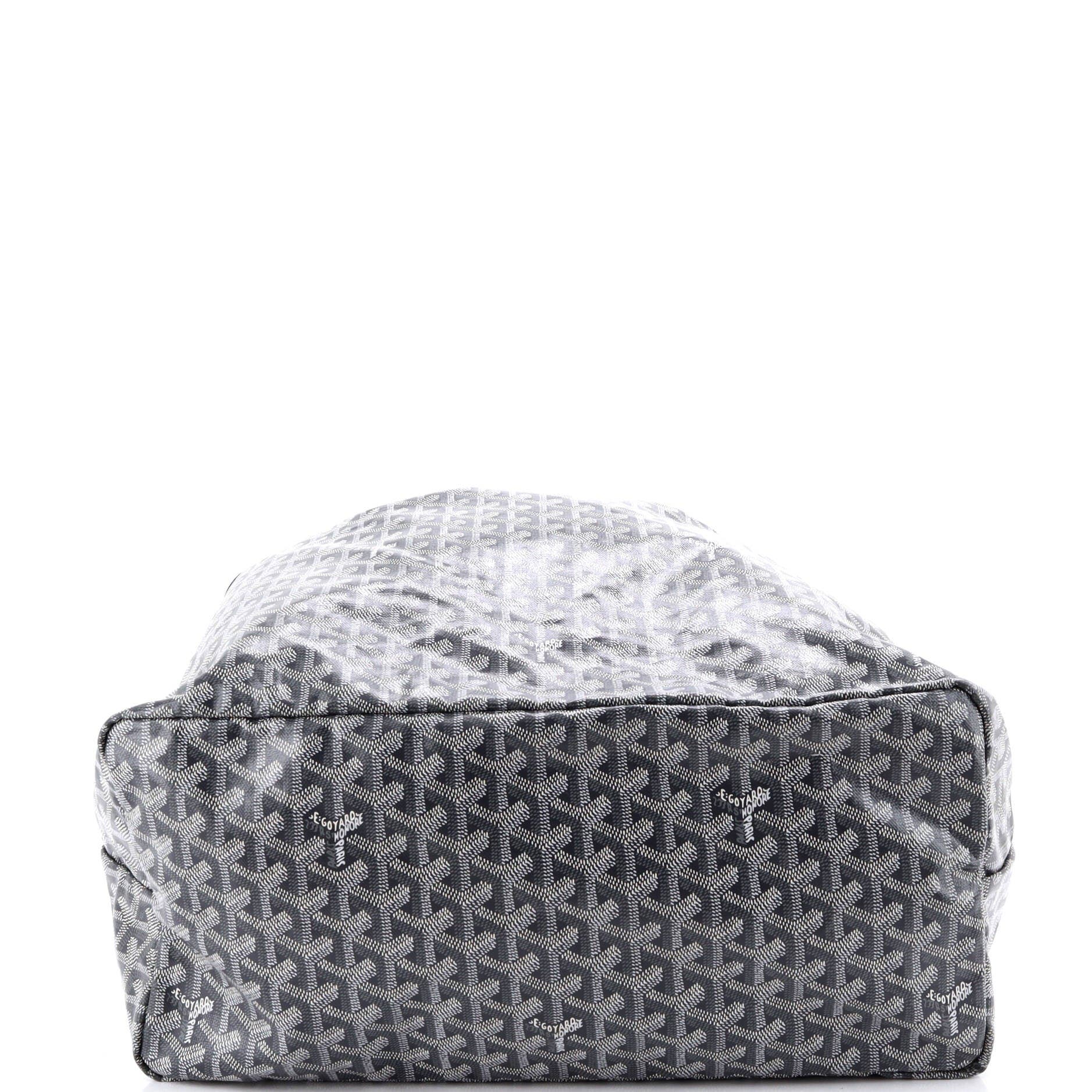 Pre-Owned Goyard Saint Louis Tote Coated Canvas GM, Alternate, color, Gray