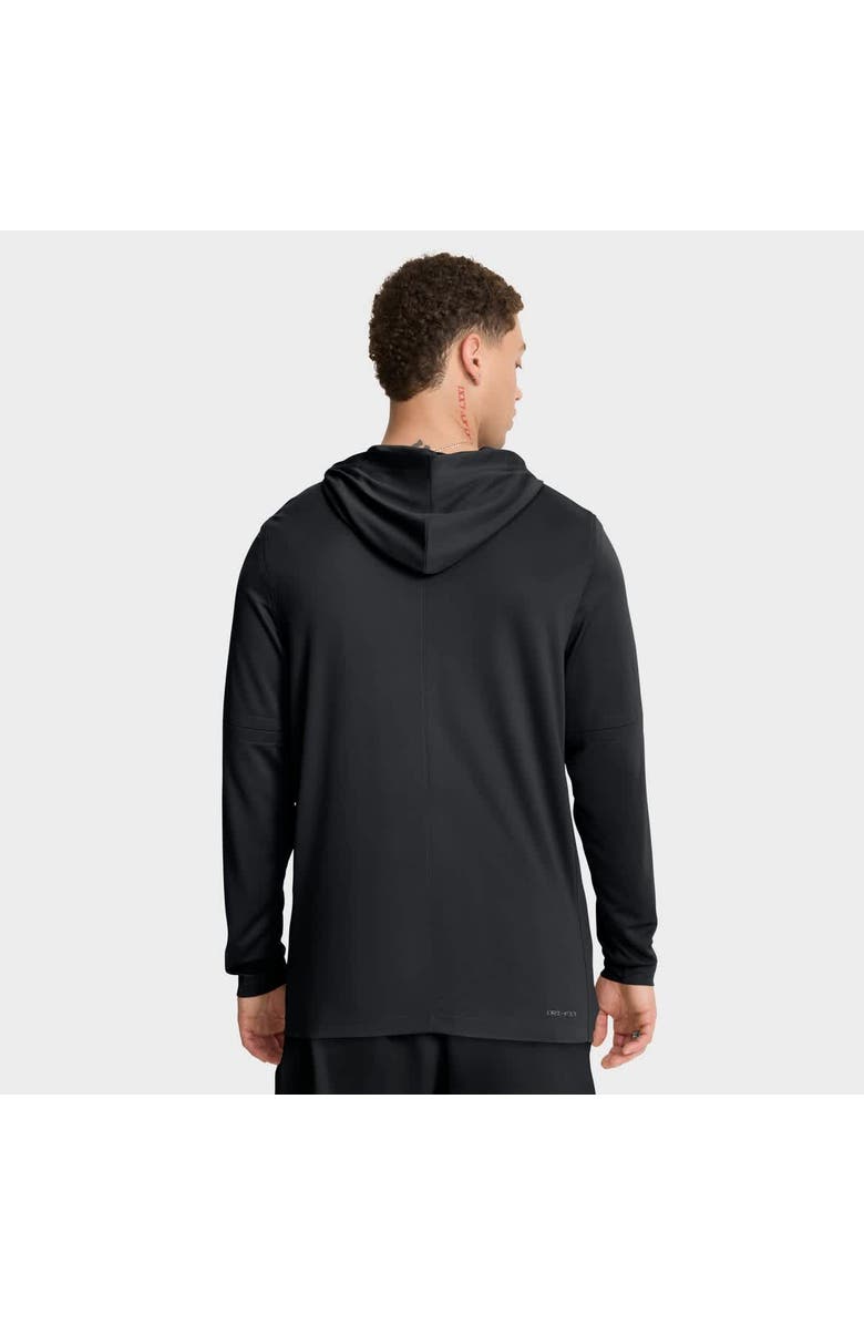 Jordan Brand Men's Jordan Brand Black Florida Gators 2025 Sideline Performance Long Sleeve Hoodie T-Shirt, Alternate, color, Black