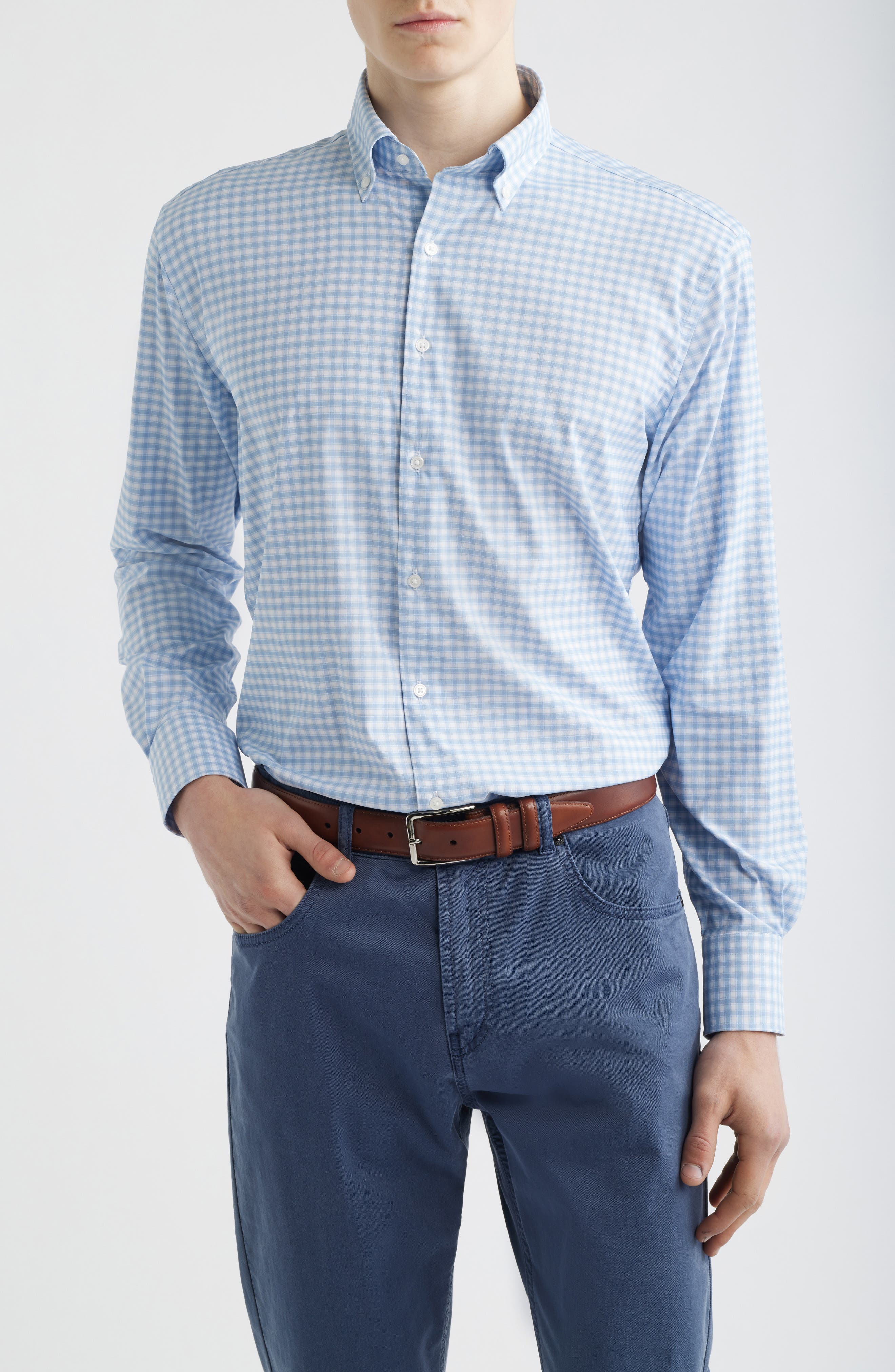 Lewis Performance Twill Button-Up Shirt - image 3
