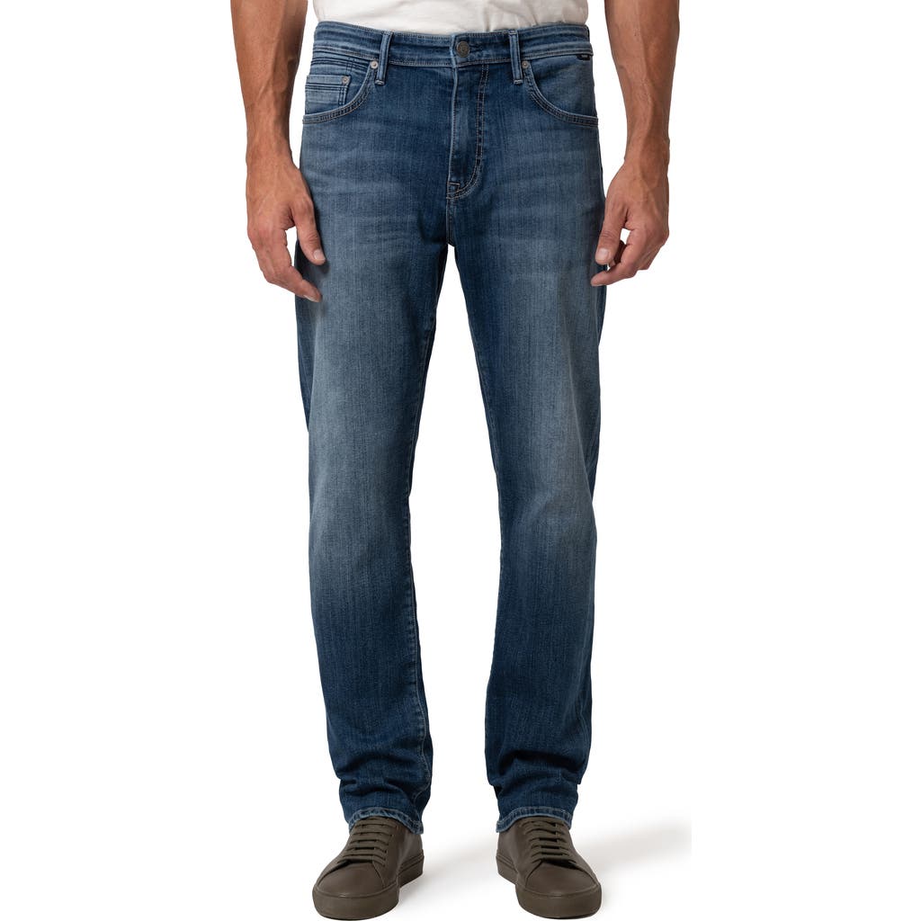 Mavi Jeans Marcus Slim Straight Leg Jeans In Dark Brushed Williamsburg